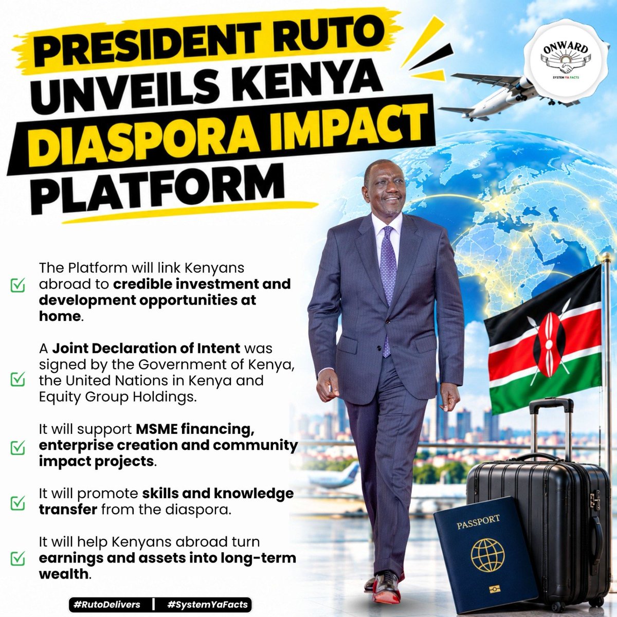 Ms_wanjii's tweet photo. Connecting Kenyans in the diaspora to investment, enterprise and development opportunities back home turning global connections into local impact. 
#RutoDelivers #SystemYaFacts https://t.co/E3t1EvCiLC