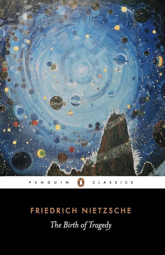 oldbooksguy's tweet photo. The Birth of Tragedy by Nietzsche: it shows you how polarities and contrast are key to great art https://t.co/PGgpMR5n9U