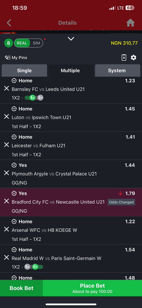 TipsColective's tweet photo. KH5T2M
Bet of the day 🔞✅🙏 https://t.co/ks0p0Gn5Av