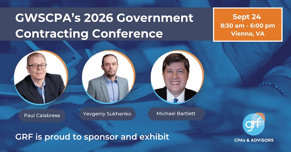 GRFCPAs's tweet photo. This full-day program brings together industry leaders, regulatory specialists, and financial executives to dig into the issues that matter most to government contractors right now.

https://t.co/WpF6NvyKf9 https://t.co/lrsVtYzTRl