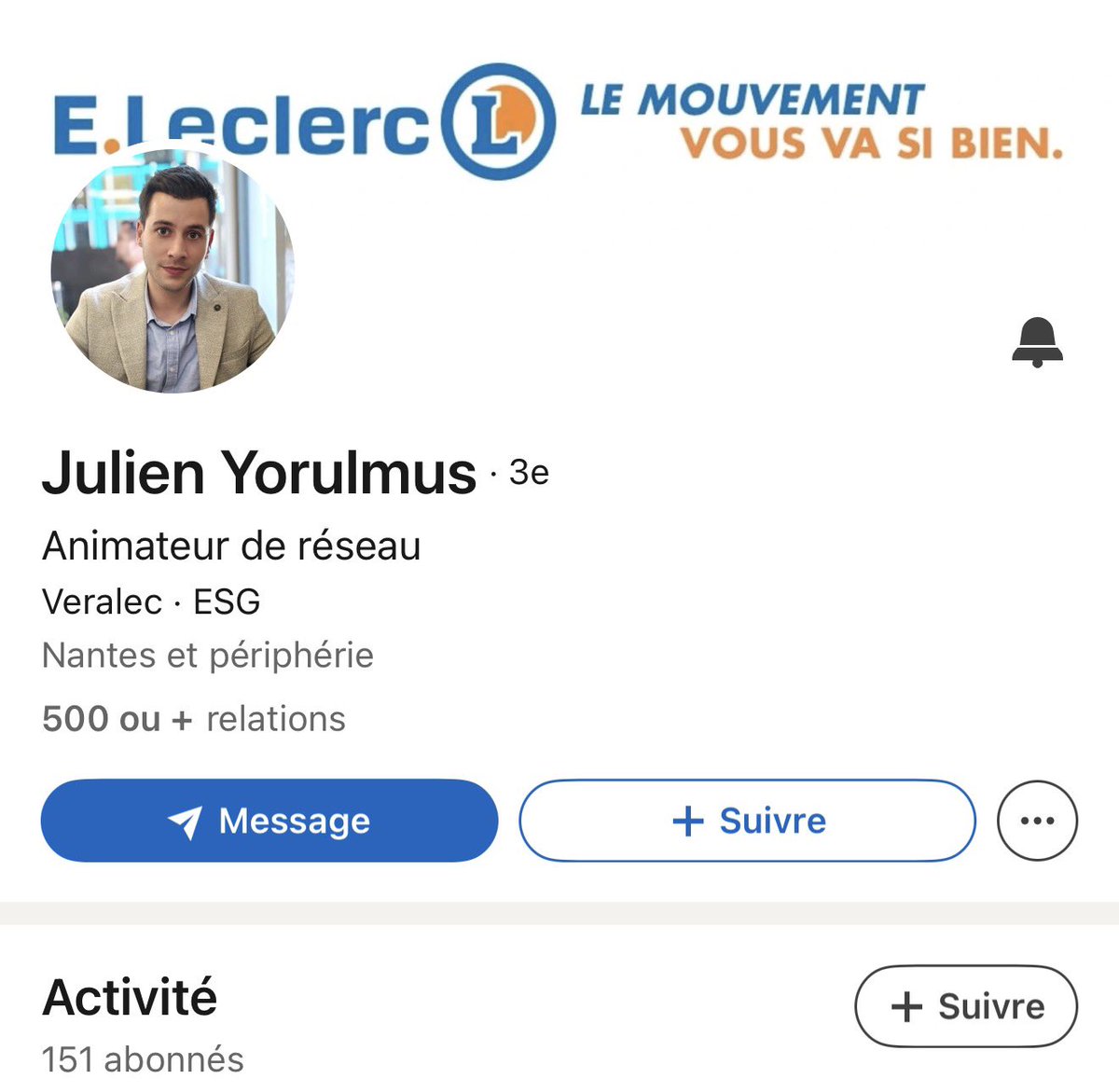 SwordOfSalomon's tweet photo. 🚨🛒 SIGNALEMENT : Derrière le compte anonyme @Insousous se cache en réalité Julien Yorulmus, militant LFI franco-turc 🇫🇷🇹🇷 de la banlieue de Toulouse et animateur réseau chez Veralec, la centrale d’achat nationale de @Leclerc spécialisée dans les arts de la table.

Sur son compte X, Julien qualifie les Juifs de « sous-race de youpin », de « vermine à éradiquer » et de « cancer de l’humanité ».

⚠️ Michel-Édouard Leclerc tolère-t-il les propos antisémites, génocidaires et déshumanisants de son salarié ?

⚖️ Ces propos d’une extrême gravité doivent également faire l’objet de poursuites judiciaires.

🚔 cc @PoliceNationale @Prefet31 @Gendarmerie @auroreberge @NunezLaurent @Interieur_Gouv @Association_OJE @ActionsAvocats @ObservatoireOjf @_LICRA_