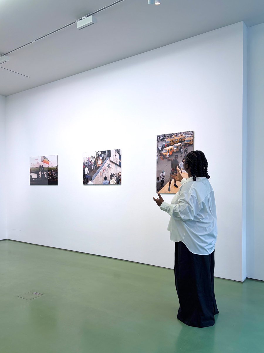 RachelSeidu's tweet photo. Love is the work is officially open at Between Bridges, Berlin.❤️✨
There’s something so lovely about sharing the work with strangers, and watching them fall in love with it. Maybe this is also part of the work: making, sharing, witnessing, loving.
Open until October 25th. https://t.co/BoDJOcf2yT