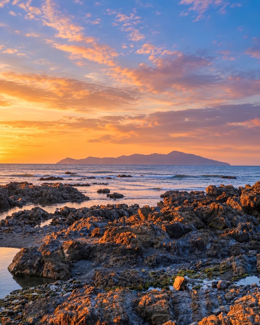 Picfair's tweet photo. 'First Light at Pukerua Bay, New Zealand' by 53NT

📷: https://t.co/V7Mkqur8dl

#Picfair

_

Create your Picfair store today and join over 1,000,000 #Photographers selling their photos with their own website!
_

#photo #photooftheday https://t.co/9a5Xo1Jo1s