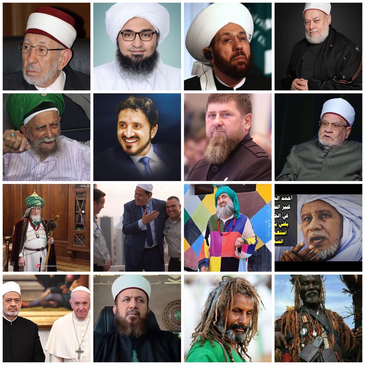 hashemuf1's tweet photo. الأشاعرة الصوفية 

الجفري : أنا أحب اليهود

المغيلي : السحر حلال 

عدنان إبراهيم : اليهود والنصارى بالجنة

شلغومي : قوانين فرنسا مقدمة على قوانين الإسلام 

أحمد الطيب : البوذية دين إنساني وأخلاقي وبوذا الحكيم الصامت 

قدريوف : العرب لوطية 

الكركي :  ( لا تعليق )

البوطي ( لا تعليق ) 

حسون ( لا تعليق )

أحمد كريمة : اليهود والنصاري ليسوا كفار 

يسري جبر : فرعون مسلم 

عبدالقادر الحسيني ( لايستحق التعليق ) 

البقية : سقط متاع 

هذا هو التصوف وهؤلاء هم الأشاعرة