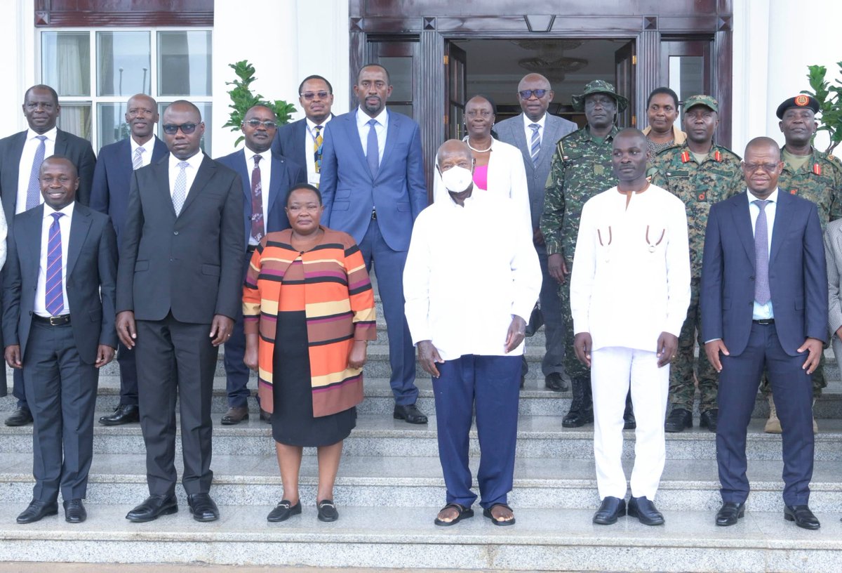 nwscug's tweet photo. NWSC briefs Museveni on AFCON water supply preparedness in Hoima, Masindi

NWSC, through Prime Minister Robinah Nabbanja @RobinahNabbanja , briefed President Yoweri Museveni @KagutaMuseveni about its preparedness to supply water to Hoima, Masindi and Kabalega International Airport during the 2027 Africa Cup of Nations (AFCON).

@RobinahNabbanja , who leads the National AFCON Task Force, presented NWSC's status report as the task force updated the President on preparations for the tournament during a meeting at State House, Entebbe, on Tuesday, September 22. 

Uganda will co-host the tournament with Kenya and Tanzania from 16 June to 19 July 2027, the first time the competition will be staged in the East African Community.

Ms Nabbanja said water supply works for Hoima City Stadium are complete, while work to stabilise supply in Hoima City stands at 32 per cent.

The meeting was attended by NWSC Managing Director Eng. Dr. Silver Mugisha and other sector officials. @NWSCMD

The programme is being implemented by the Ministry of Water and Environment through NWSC, Ms Nabbanja said. She said it aims to provide dedicated supply to stadiums and hospitality venues and to stabilise supply in host cities ahead of an expected increase in visitors, and that the project has moved from planning into major civil works.

The stadium is supplied by two boreholes at Mparo and Kyarwiru, which yield 25 and 15 cubic metres an hour respectively. Both have been developed, connected to the stadium and commissioned, giving the venue a supply line independent of the city network. The stadium, one of Uganda's main venues for the tournament, was officially launched in December 2025.

The Hoima City works are designed to add 2,000 cubic metres of treated water a day to the city's network.

Component A comprises a 2,000 cubic metre-a-day treatment plant at Kafu-Rwoga, a 2.9km raw water pipeline and a 300 cubic metre balancing reservoir.

Component B covers a permanent intake on River Kafu and a 22km treated water pipeline from Kikuube to Hoima City.

According to the figures , the Prime Minister presented, excavation and concrete blinding for the treatment plant units are complete, as are surveys of the pipeline routes.

Excavation for the river intake is at 90 per cent, power extension to the sites at 50 per cent, and steel reinforcement and concrete works for the treatment plant at 15 per cent, the President learnt.

The report lists the ordering of pumps for the Kafu treatment plant and the start of structural walling for the plant's aerator, clarifier and filter units as the next steps.

NWSC's original scope covered the stadium and Hoima City's supply. The AFCON Secretariat later asked the utility to extend services to Kabalega International Airport and to stabilise supply in Masindi Town, she said.

To supply the airport, NWSC proposes raising the capacity of the Kafu treatment plant from 2,000 to 3,000 cubic metres a day, laying a 36km bulk transfer main with a nominal diameter of 200mm, and building a 200 cubic metre reservoir at the airport.

The airport itself is still under construction. In June, the Uganda Civil Aviation Authority said the first phase was 98 per cent complete, and that the passenger terminal, part of the second phase, was scheduled for completion in March 2027. Ms Nabbanja later directed the Ministry of Works and Transport and the contractor to have the airport fully completed by December 2026.

In Masindi, the plan includes upgrading the Katam–Kyema pipelines, installing electromechanical pumping equipment and extending supply to Masindi Stadium and a hotel designated for the tournament.

The airport and Masindi works each stand at five per cent. Ms Nabbanja said pipeline surveys for both have been completed and the works scoped, and that the airport works are ready for procurement once the necessary funds are released.