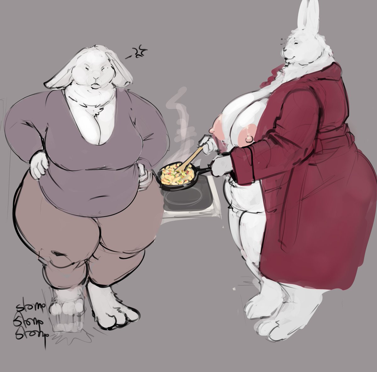 DoctorDotDJ's tweet photo. more buny posting
her name's Margaret now https://t.co/A12mPumj33