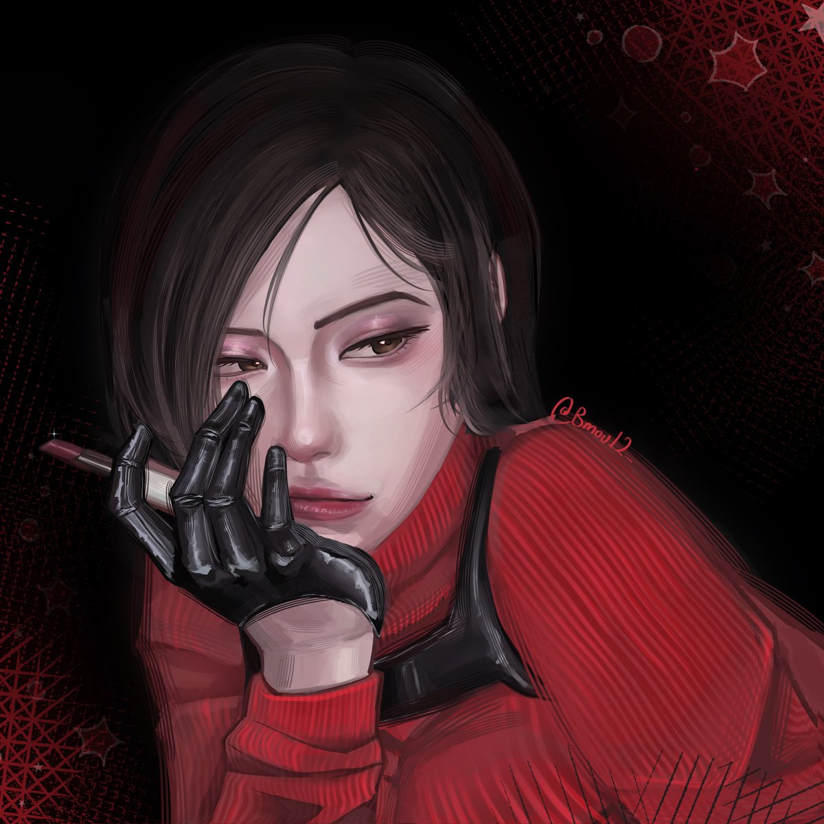 BMouuu12's tweet photo. Ada Wong💋💄
#ada #ResidentEvilㅤ #fanartㅤ #digitalartㅤㅤㅤㅤ https://t.co/dEz9W7kIRX