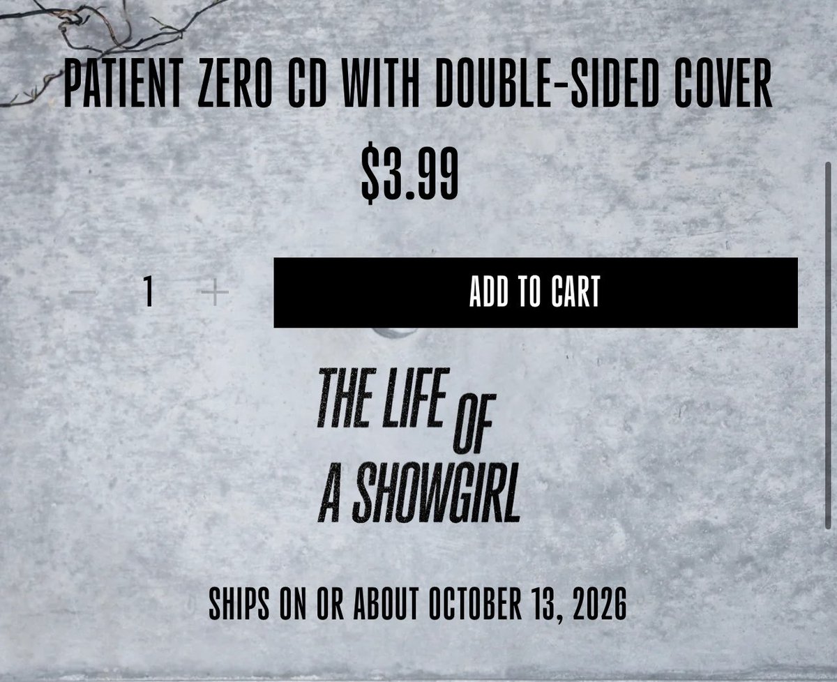 LaTayMexicana's tweet photo. La nueva canción de Taylor Swift “Patient Zero” sigue formando parte de The Life of a Showgirl https://t.co/2Fw5YWMH9G