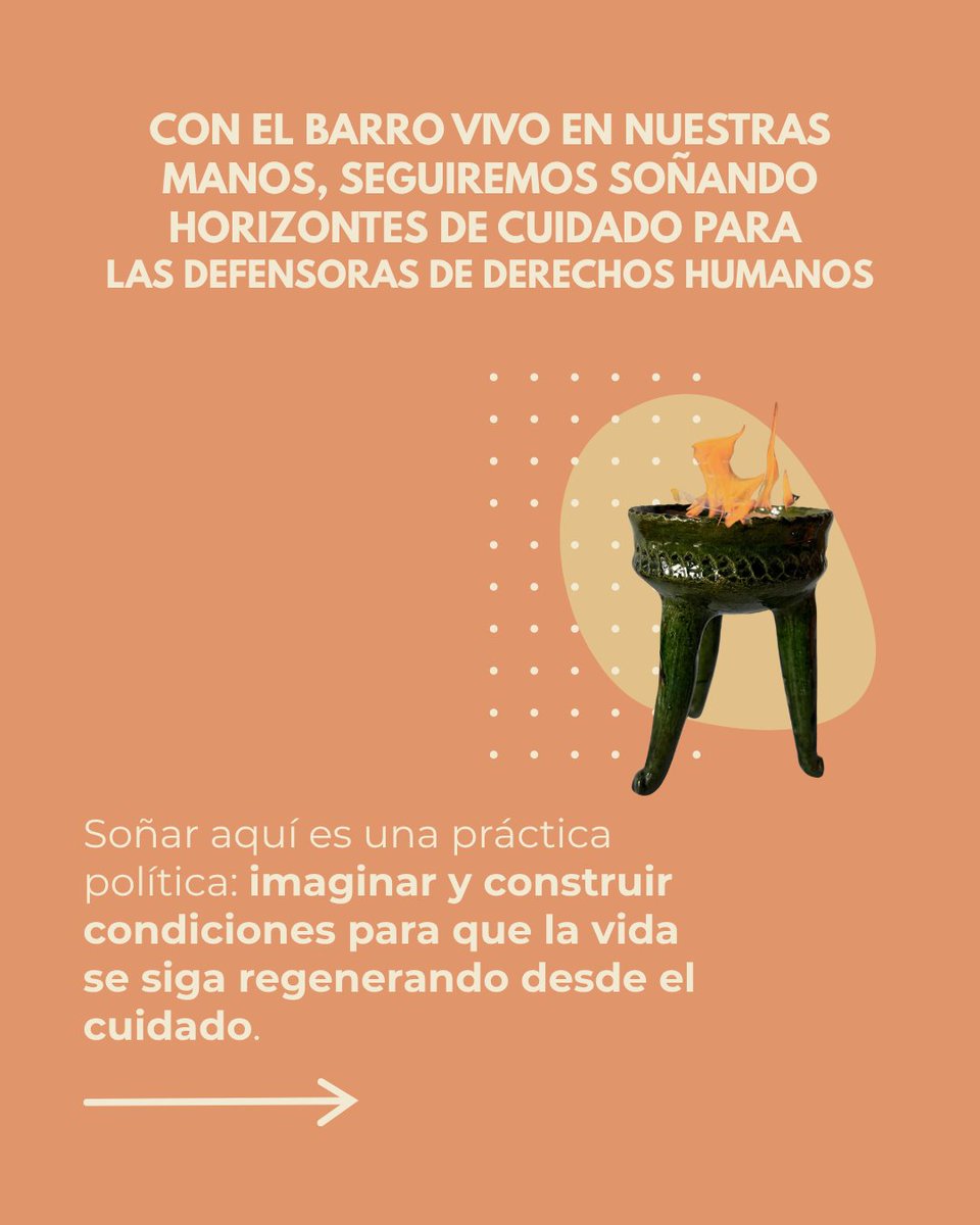 IM_Defensoras's tweet photo. 🌿Soñar es una práctica política. Soñar juntas nos permite imaginar otros mundos posibles y construirlos colectivamente. https://t.co/FymEVQPoDl