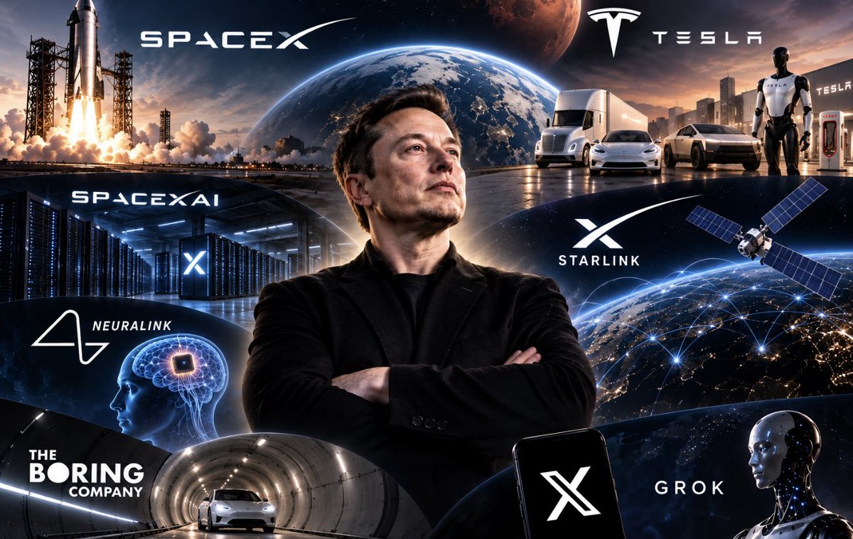 iam_smx's tweet photo. Elon Musk’s success is massive because he operates by Parkinson’s Law:

“Work expands to fill the time available for its completion”

His maniacal sense of urgency is insane. It really hit me when he once said:

“Stop being patient and start asking yourself, how do I accomplish my 10-year plan in 6 months? You will probably fail but you will be a lot further ahead of the person who simply accepted it was going to take 10 years”
