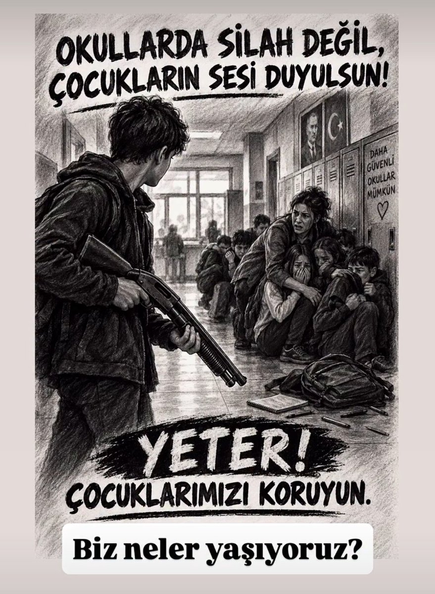ondersuzer34's tweet photo. @fatihyalciintr @anahtarparti @yavuzagiraliog @Apartiegitim Kalemlerin yerini silahların almadığı, güvenli bir gelecek çocuklarımızın en temel hakkı. https://t.co/N6XsAXciAM