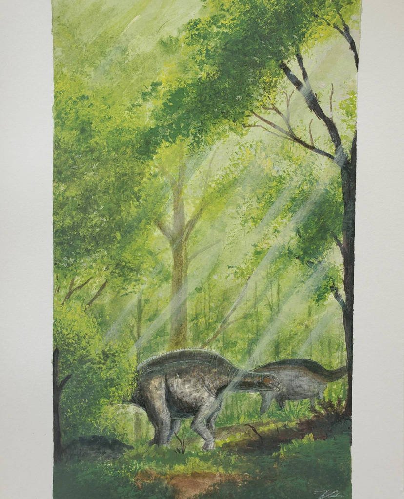 XtinctDesign's tweet photo. I was just looking back through some of my old stuff last night and found some paintings I did a few years back that I'm still quite fond of https://t.co/Sl8vygEBVK