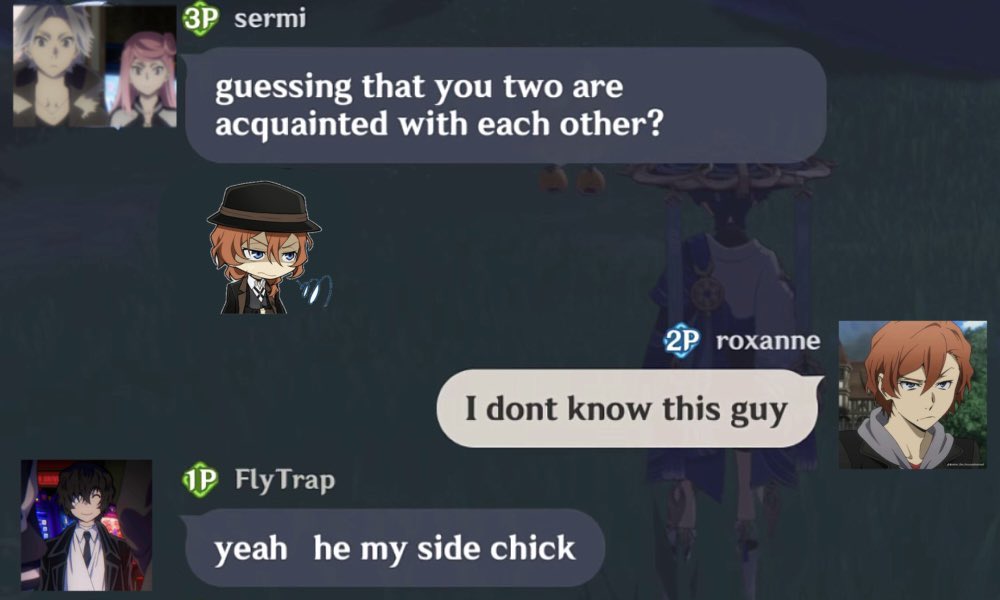 Griflism's tweet photo. conversation that they canonically had https://t.co/P2VEkARWJX