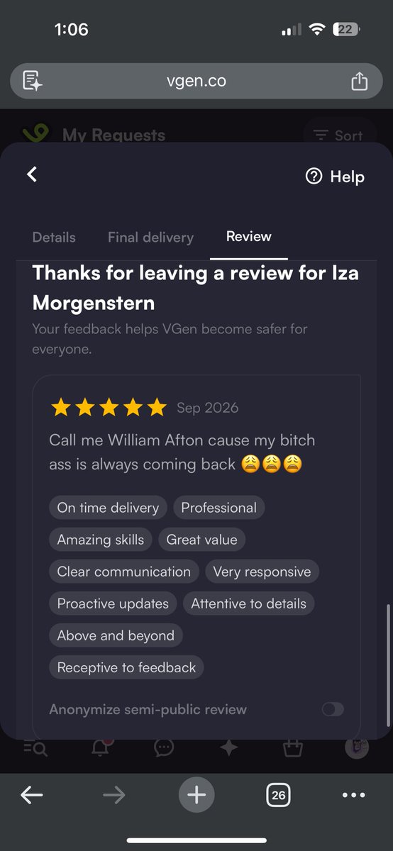 mysticrosalievt's tweet photo. Is this how you leave reviews? Part.. something idk. Todays victim: https://t.co/bfk55HBhUi