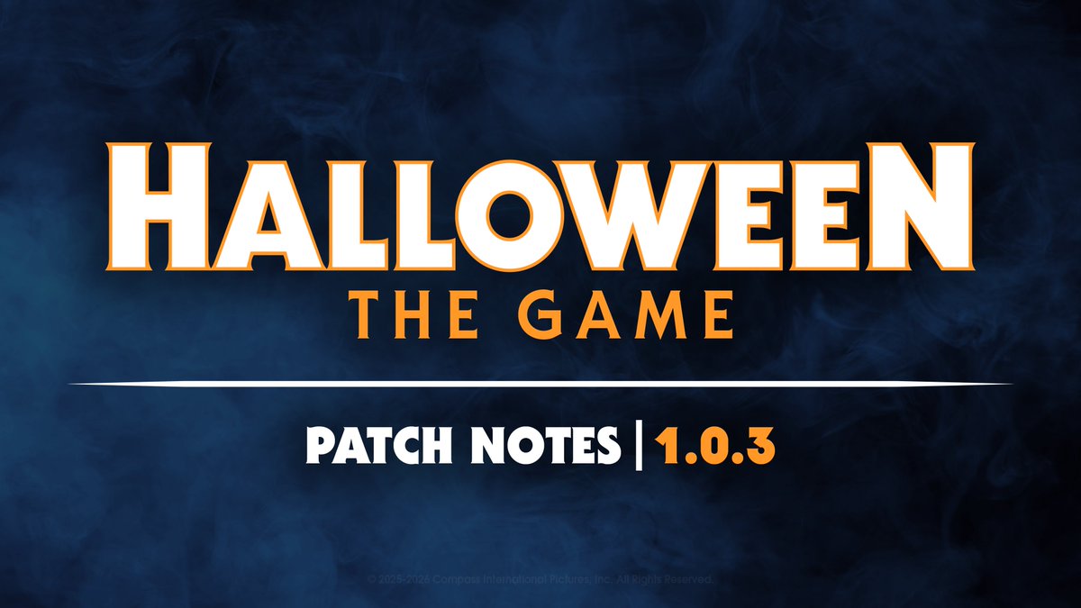 HalloweenTVG's tweet photo. Patch 1.0.3 is now live, bringing a host of bug and crash fixes, balance adjustments, and gameplay improvements.  

Full patch notes here: https://t.co/h53sfXRyza https://t.co/oSKcFLywtv
