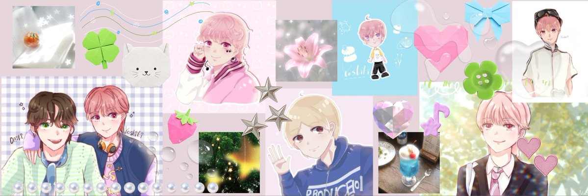 Cla2337's tweet photo. ヘッダー作るの試みたけれど、まだまだ修行が必要みたいです…( ¯-¯  ) https://t.co/R95iM9BHEM