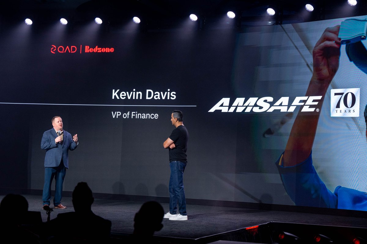QAD_Community's tweet photo. Day 2 at Champions of Manufacturing kicked off with a simple message: AI is real, it's working, and it's changing the game now.

The throughline all morning: AI that's practical, fast to deploy, and proven in production.

More to come from the rest of the day. 👀

#ChampionsofMFG https://t.co/rB44aqQwYv
