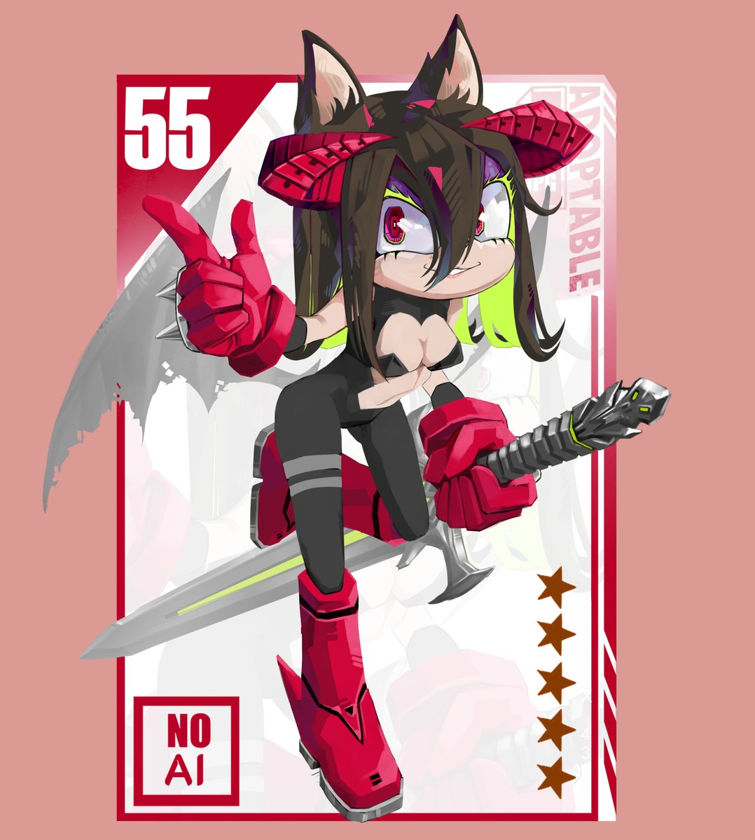 say_ped's tweet photo. ADOPTABLE MOTION by GECKO2601#55  
SB : 25 $  Min : 1+ $  AB : ??? $  
#adoptable #oc #openadoptable #auction #anthropomorphic #sonicstyle #characterdesignㅤ https://t.co/ddW5E6HFyL