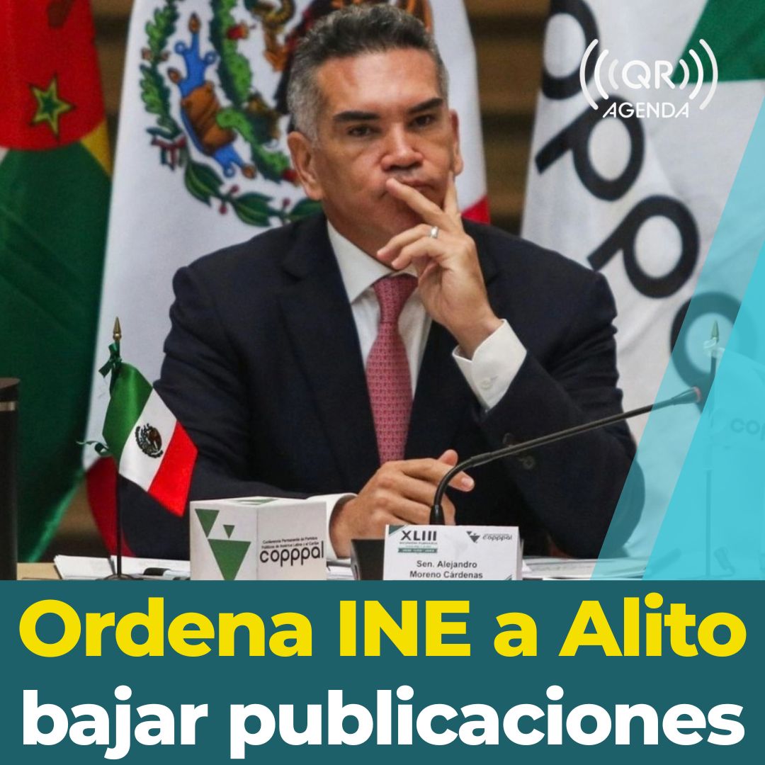 AQRNoticias's tweet photo. INE ordena a Alito borrar publicaciones que vinculan a Morena con el crimen organizado
https://t.co/OgLDBL91Pj

😎 Agenda QR más cerca de ti, ahora en Whatsapp
https://t.co/9TprrjxOOS

#AgendaQR, #AkumalFM, #INE, #AlitoMoreno, #Morena, #Política, #México https://t.co/mDDKs2tPKx