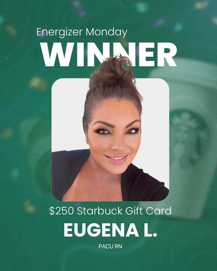 vidlehousing's tweet photo. Big congrats to Eugena L., PACU RN, who just scored a $250 Starbucks gift card! ☕💚

Want to be our next winner? Download Vidle and start entering our daily giveaways!

📲 Get the app:
🍎 iOS: https://t.co/KzXJhvc16I
🤖 Google Play: https://t.co/Lw6wNljZmn

#dailygiveaway https://t.co/UQxvTuTrdx