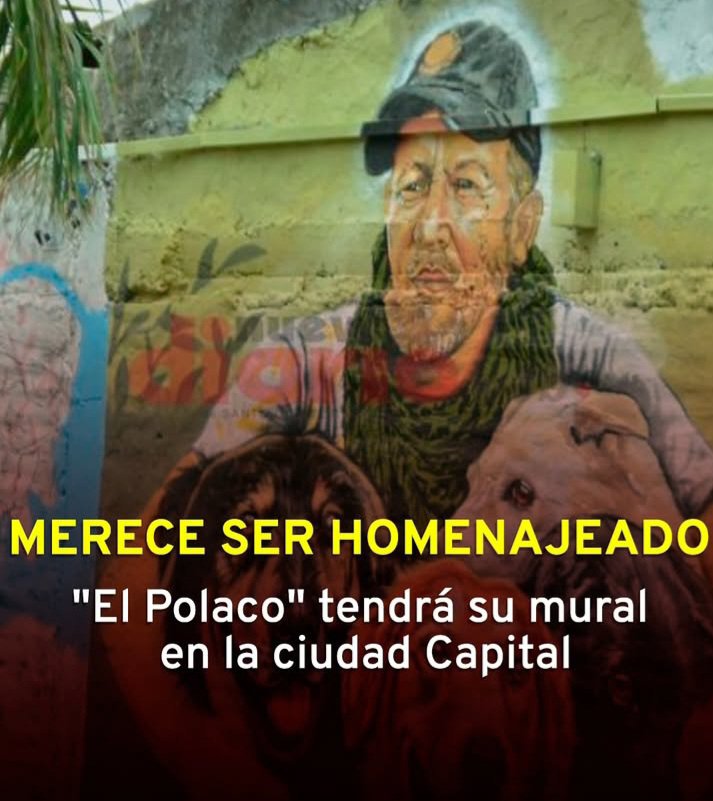 LunaDelCielo10's tweet photo. El POLACO será homenajeado con un MURAL en la Ciudad capital de Santiago del Estero https://t.co/UTe8GP4yPc