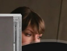 tswifterastour's tweet photo. 🚨| Taylor Swift stuns peeking out the sides for "Patient Zero"! https://t.co/mUR1n3j4Mf