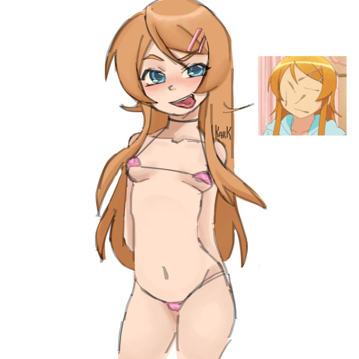 karkalecc's tweet photo. Wym you don’t shag ye kin bruv

#kirinokousaka #oreimo #microbikini https://t.co/hhhs0rpGz0