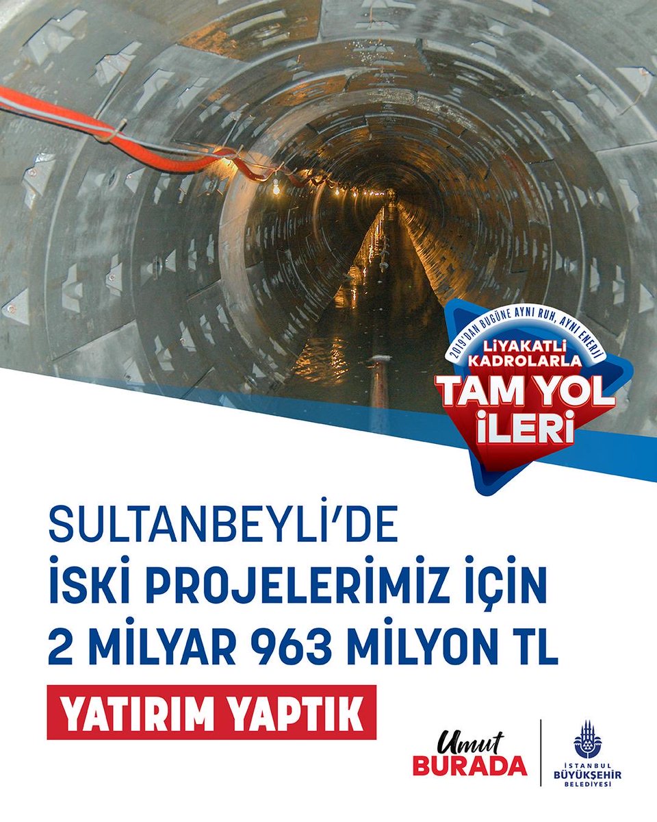 VolkanDemir_PhD's tweet photo. Sultanbeyli’ye ilk kez metro götürdük.  

Üsküdar-Sultanbeyli Metrosu’nun devamı olan Çekmeköy-Sultanbeyli etabı 2019 yılında %4 ilerlemeyle teslim alınmıştı. 

Çalışmaları yeniden başlattık. 

Çekmeköy-Samandıra Merkez arasını 16 Mart 2024’te; Samandıra Merkez-Sultanbeyli arasını 22 Mayıs 2026’da hizmete sunduk.

Sultanbeyli için çalışıyoruz.  
📌 Üsküdar-Sultanbeyli Metrosu’nun Çekmeköy-Sultanbeyli arasını açtık.

📌 Sultanbeyli’de İSKİ projelerimiz için 2 milyar 963 milyon TL yatırım yaptık. 📌 Battalgazi İtfaiye İstasyonu’nu açtık. 
📌 Sultanbeyli Kent Lokantası’nı açtık. 
📌 Sultanbeyli Bölgesel İstihdam Ofisi’ni açtık. 
📌 Mimar Sinan ve Adil Yuvamız İstanbul merkezlerini açtık. 
📌 Sultanbeyli 100. Yıl Spor Tesisi’ni açtık. 
📌 Mehmet Akif Ersoy Spor Merkezi’ni yeniledik. 
📌 Aytop Sanayi Sitesi’nin yollarını düzenledik, altyapı sorunlarını çözdük.
📌 Sultanbeyli Gölet Parkı’nı yeniledik. 
📌 Sultanbeyli Sosyal Uyum Destek Merkezi SUDEM’i açtık. 
📌 Maltepe Başıbüyük-Samandıra Yolu’nu tamamlayarak Sultanbeyli’ye ulaşımı kolaylaştırdık.