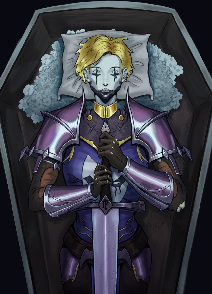 pltorii's tweet photo. Who wants flowers when you're dead?
Forsaken Kingdom reawakened the urge to draw the forsaken. Idk which version is better though, left or right 🤔
#warcraftart https://t.co/ArowF28FdB