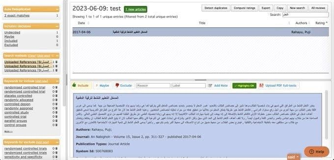 res_pian3's tweet photo. هدية #للباحثين (مجاني) https://t.co/wwDmSAm96Zمن أفضل المواقع فائدة للباحثين في مراجعة الأبحاث من مختلف جوانبها. بإمكانك اضافة الكثير من الأوراق البحثية وسوف يعمل الموقع على تحليلها دفعة واحدة من حيث المنهجيات والاستعراض والتحليل وغيرها. #لكل_باحث_وباحثة ب #الماجستير_والدكتوراه👇 https://t.co/zheHBxj5GO