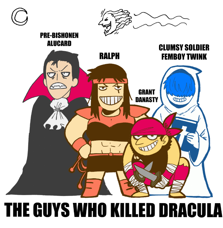 wanderjegson's tweet photo. Castlevania 3 gang https://t.co/zfi6n2rER6