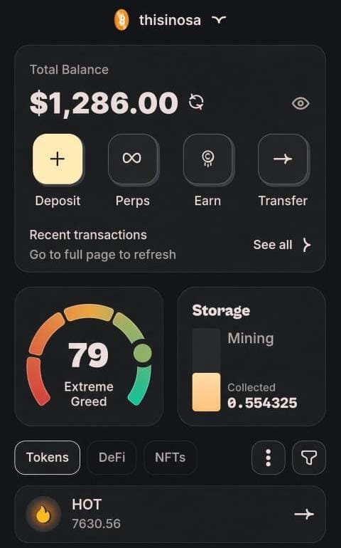HIamNosa's tweet photo. Have you gotten your $HOT Airdrop?? https://t.co/BPhEYoOgkN