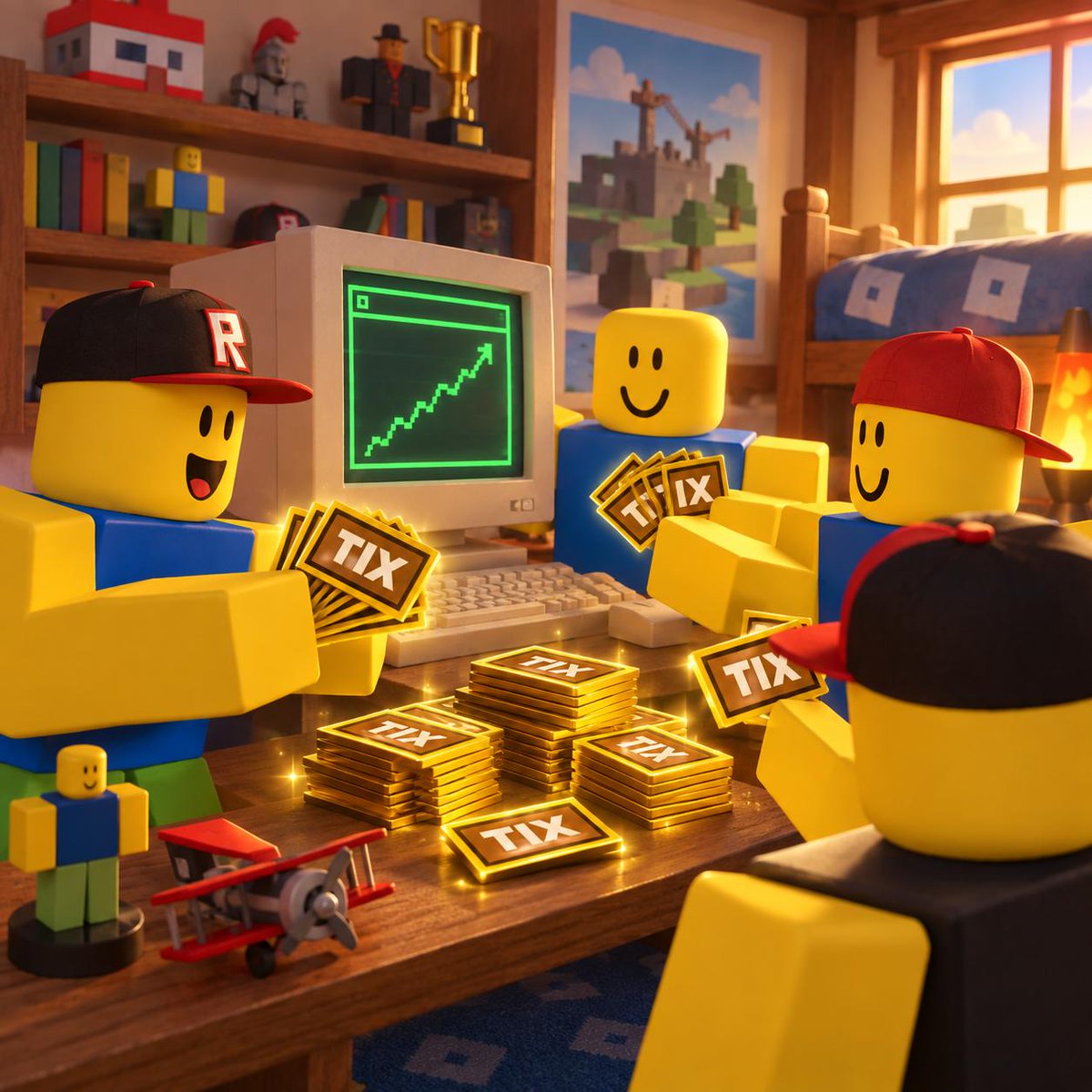 returnoftix's tweet photo. POV: you and your boys found out what tix was.

#tixisback #bringbacktix #roblox https://t.co/jQgJ4qWCYb
