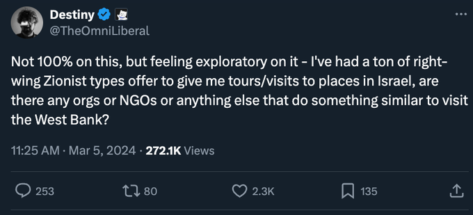 t23243545's tweet photo. @butlerzd3n @somekindofawful @Calcifer655 @umapalma01 interviewing israelis? here he says tours. https://t.co/A3Tv1oCbGl