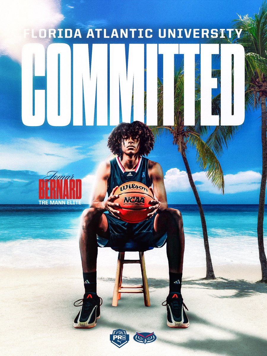 PRO16League's tweet photo. Congratulations to @Jomar_Bernard9 on his commitment to FAU! 🦉🔴🔵 https://t.co/Uo5MFXGEjD