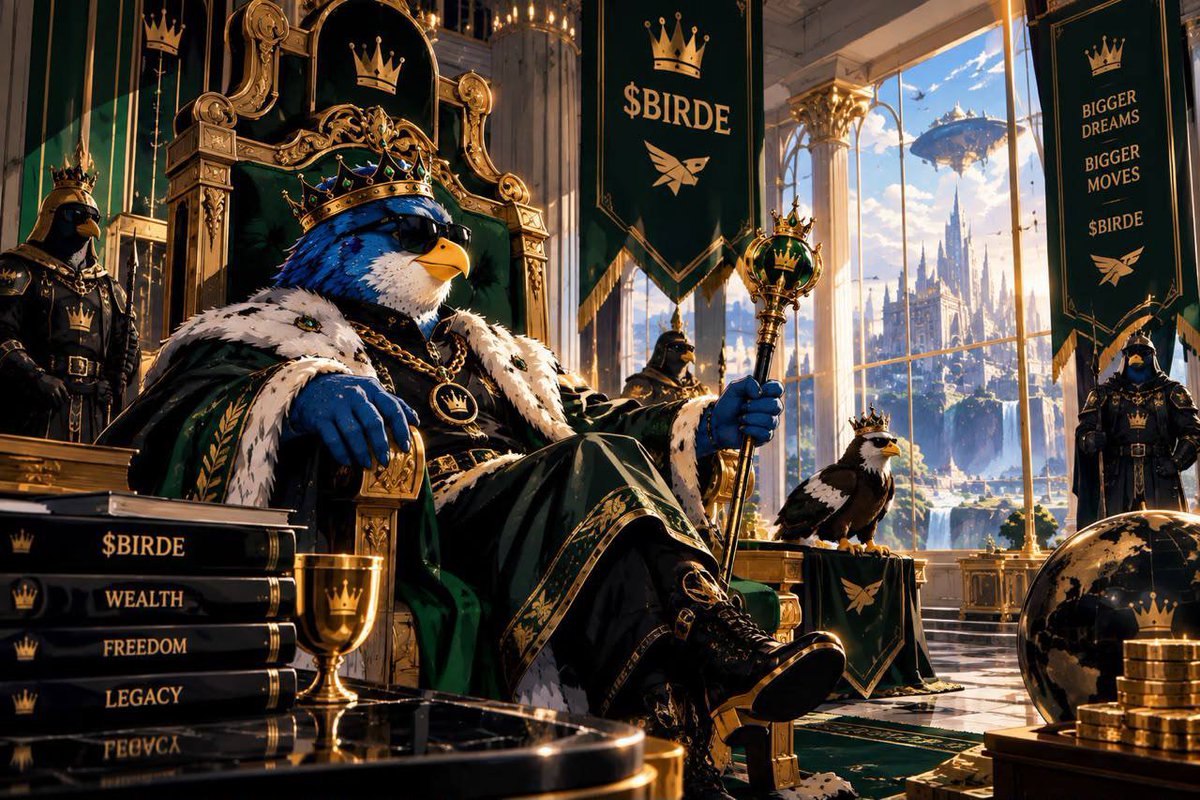 Golden_jnr01's tweet photo. @Psycho10x $BIRDE 
Low MC Solana flock bird actually trying to build culture instead of just farming pumps. https://t.co/d9PFdDGKcd