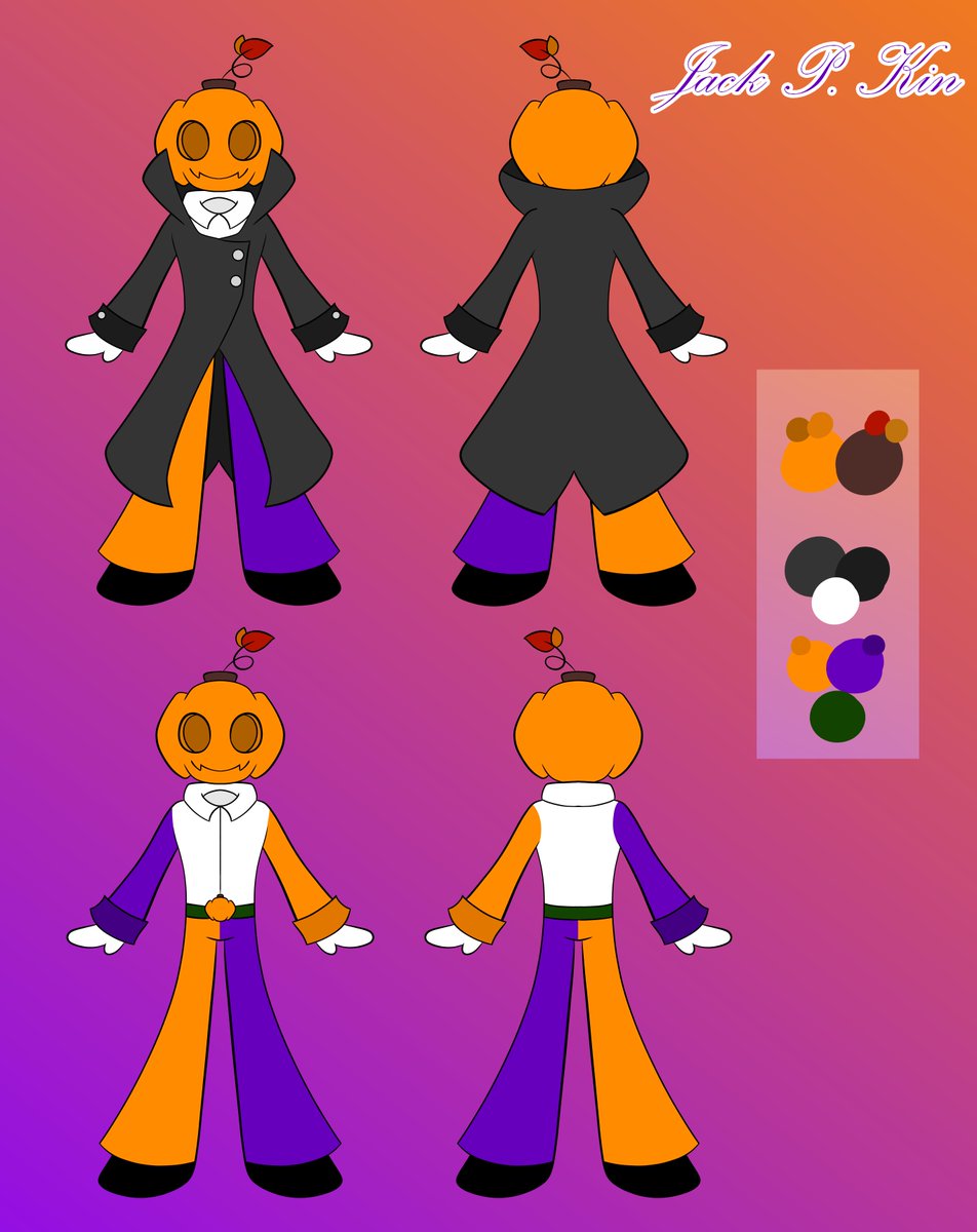 ScuttleDolly's tweet photo. I don't post a lot here so LETS CHANGE THAT!

This is Jack P. Kin! He's a lethal halloween toon OC for Dandy's World and Gourdy's uncle! He's the legendary Headless Horseman! Don't be fooled by his title he's got a heart of gold and a goofypersonality!

#DandysWorld #Roblox #DWOC https://t.co/jxZIVbMCQw