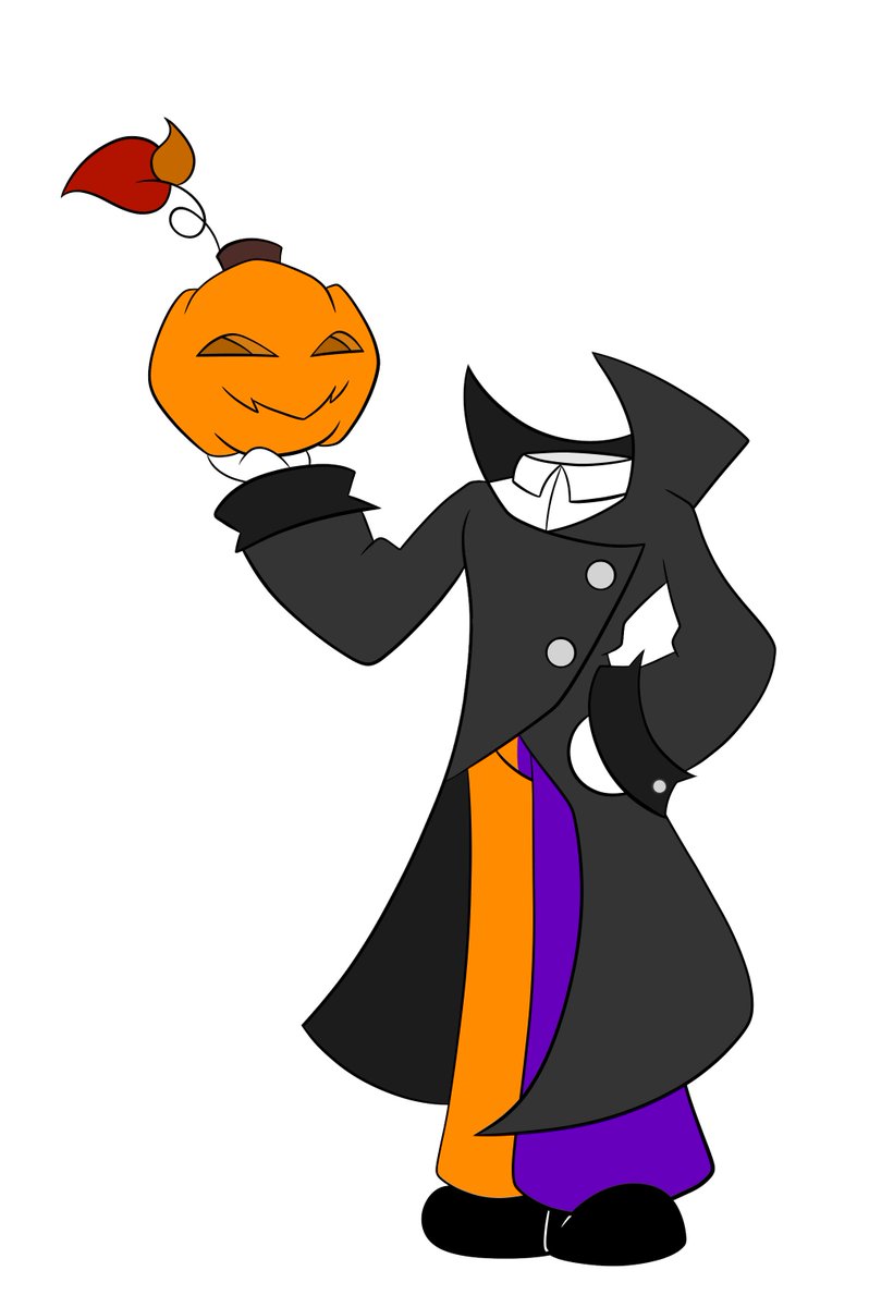 ScuttleDolly's tweet photo. I don't post a lot here so LETS CHANGE THAT!

This is Jack P. Kin! He's a lethal halloween toon OC for Dandy's World and Gourdy's uncle! He's the legendary Headless Horseman! Don't be fooled by his title he's got a heart of gold and a goofypersonality!

#DandysWorld #Roblox #DWOC https://t.co/jxZIVbMCQw