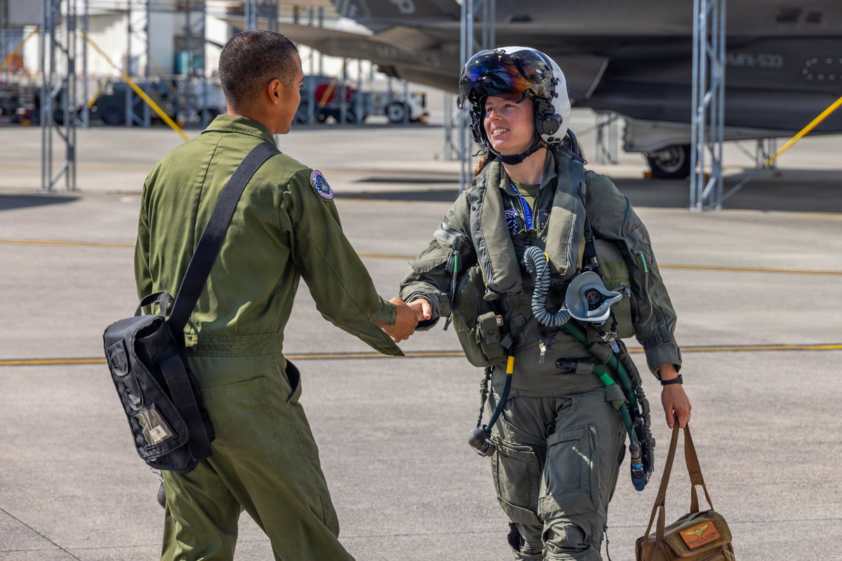 1stMAW_Marines's tweet photo. 📍 MCAS Iwakuni, Yamaguchi, Japan, Sept. 16, 2026.

VMFA-533 arrived at MCAS Iwakuni as part of the Unit Deployment Program to augment MAG-12, 1st MAW. 

Learn more here: https://t.co/KbDL4Ne5FC

📸 Lance Cpl. David Getz 📰 Capt. Brady Mallory https://t.co/O0HYNtlWsQ