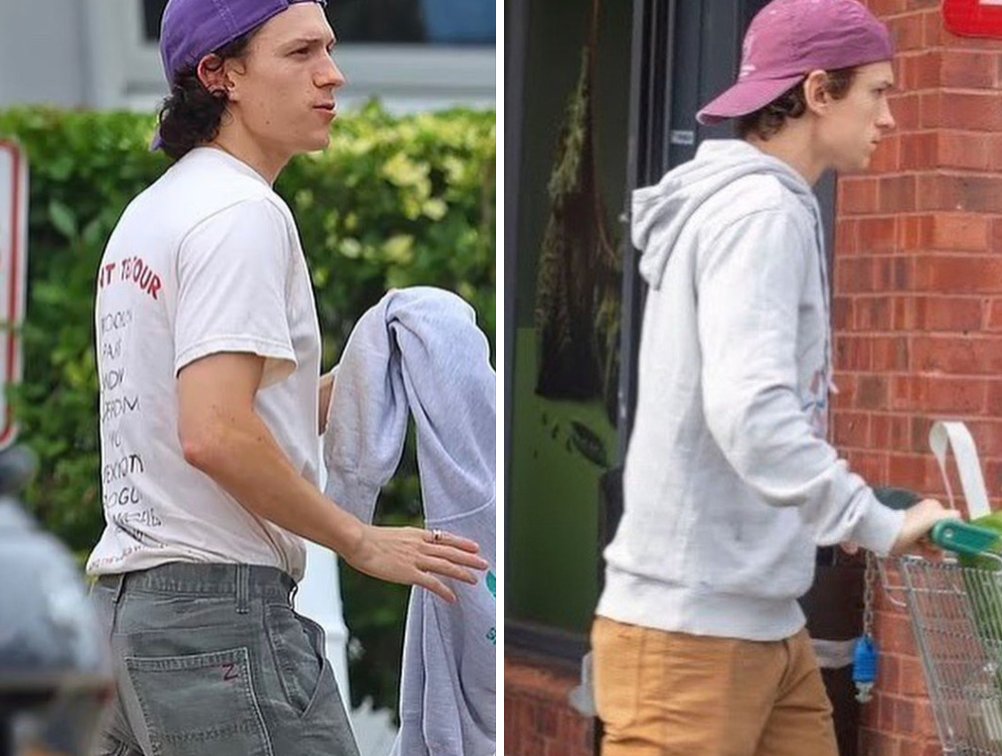 TomdayaTimeline's tweet photo. before tom holland had a z for zendaya tattooed on his side over his heart he had a z on his ass on every pair of pants https://t.co/fTMdMI4Z12