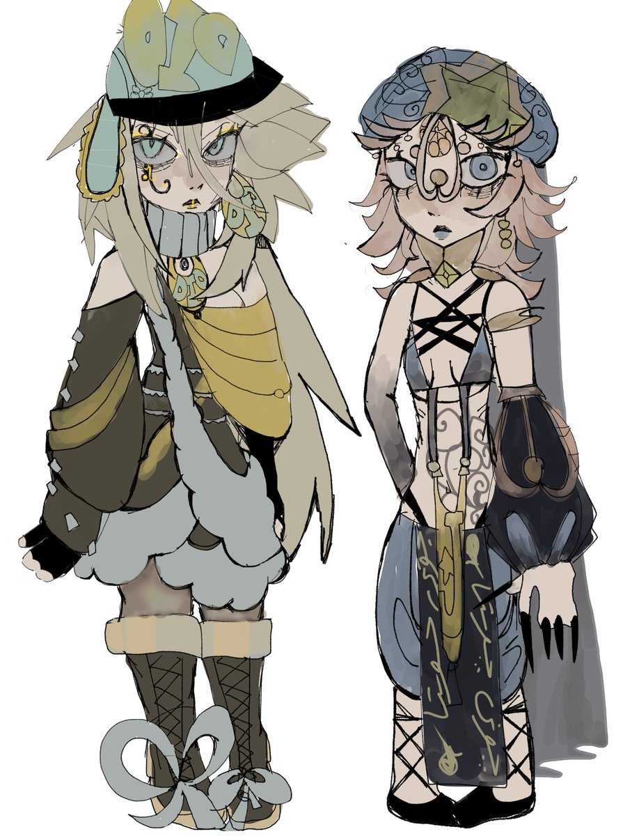 uwbR544's tweet photo. genderbent diego and johnny #jjba https://t.co/q1FSzRMMun