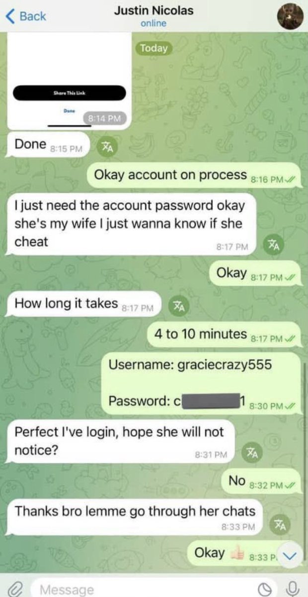 spy534647's tweet photo. Dm for legit Snapchat hacking https://t.co/M6jrchWpOh