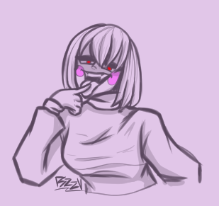 BeeZaZaeV's tweet photo. i like the kind of woman that will actually just kill me...
#undertale #chara #commision https://t.co/rrDjkLy668