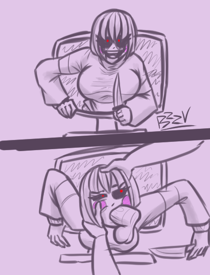 BeeZaZaeV's tweet photo. i like the kind of woman that will actually just kill me...
#undertale #chara #commision https://t.co/rrDjkLy668