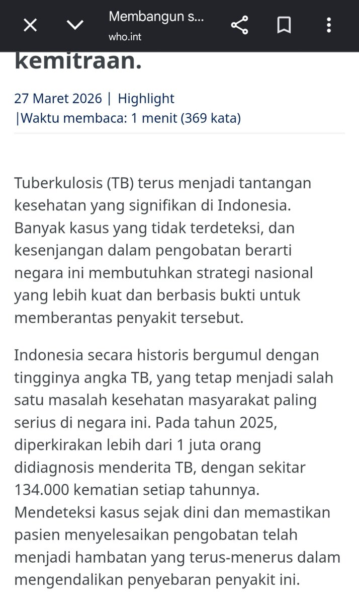 irradiancies's tweet photo. @reylevant Pdhl menurut WHO, Indonesia termasuk negara dg kasus TBC terbnyk di dunia. Setiap tahunnya ad sekitar 134 rb org meninggal krn penyakit ini.

Dan dikondisi kyk gini, anggaran alat kesehatan TBC malah mau dipangkas jadi Rp0. 

Fix nyawa kita semua gada apa2 nya di mata pemerintah. https://t.co/sObYs2m5Oq