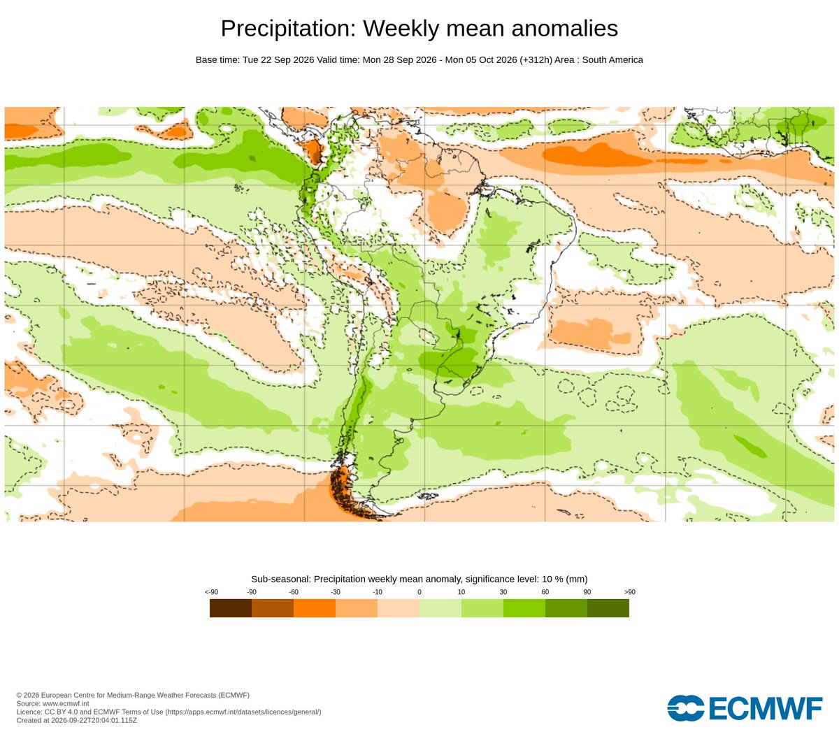 EdoWeatherman's tweet photo. Septiembre aún tiene cosas que decir.

Esta semana la lluvia se concentrará en la zona sur, potenciada por un río atmosférico. Se proyectan sectores con más de 150-200 mm.

La zona central no se queda atrás y la próxima semana hay chances de lluvia y tormentas eléctricas, en lo que será una primavera inestable.

Por último, la zona del norte grande puede recibir algunos chubascos hacia el 28-29, que por ahora se ven débiles.

El panorama para octubre se ve más prometedor pues seguirán llegando eventos de lluvia.