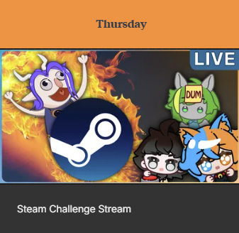 keidakat's tweet photo. Here's the plan for the week!
(Check out the start of the Tuesday Stream VOD for the full rundown) https://t.co/O54BKmXVf7