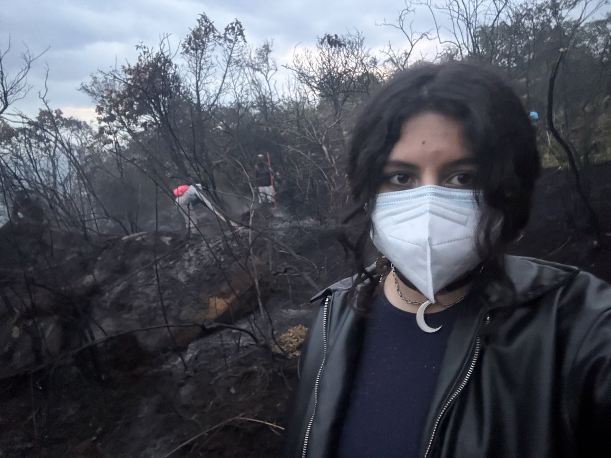 Soofisaurio's tweet photo. Desde Boyacá les digo: los cerros no han dejado de arder. Lo que se necesita es agua, voluntarios hay de sobra. https://t.co/fxOFqEn8V3