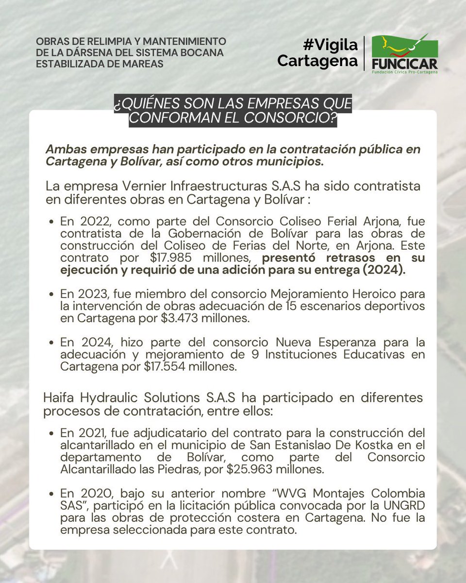 funcicar's tweet photo. El Consorcio Relimpia BOC.2026 fue subcontratado directamente para la ejecución de las obras.

Entérate de los detalles 👀 https://t.co/DO1iIhYQNl