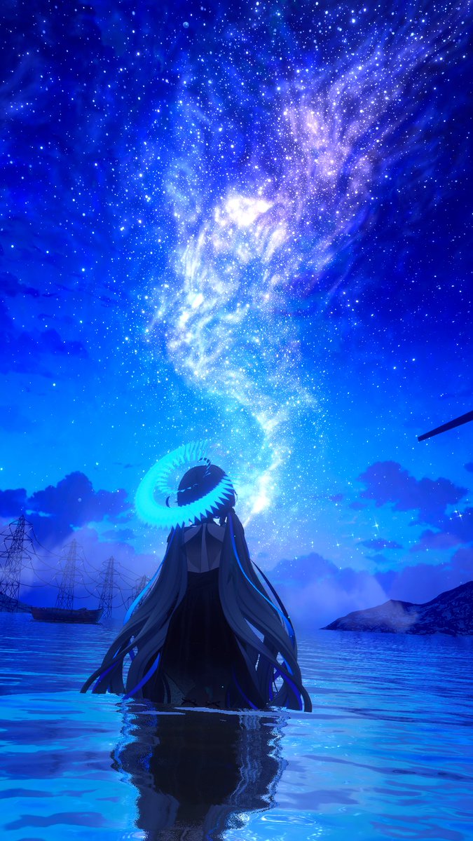 temari_vrc's tweet photo. 夜明けの海月
#Ramune3D https://t.co/c9SlW2c7Df